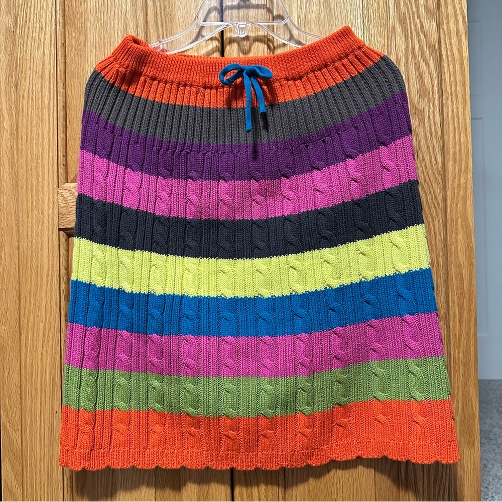 The Children's Place Multicolor Striped A-Line Skirt